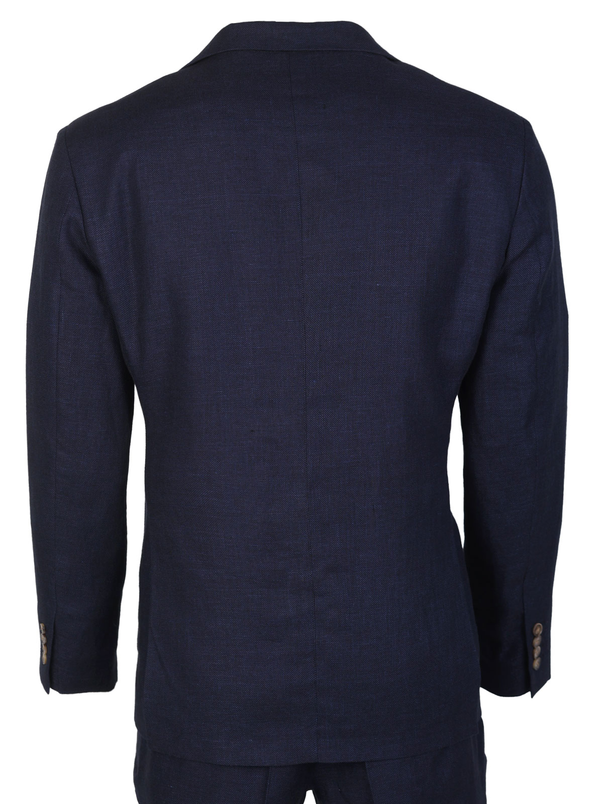 Navy blue linen jacket - 61106 € 133.86 img2