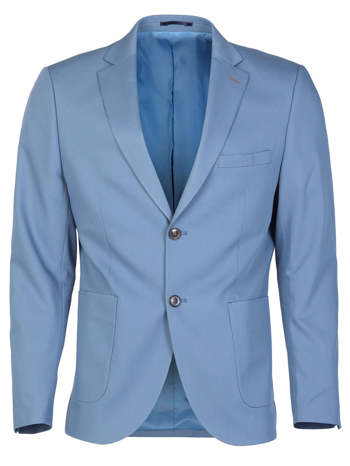 Fitted jacket in light blue - 61239 € 94.49 img1