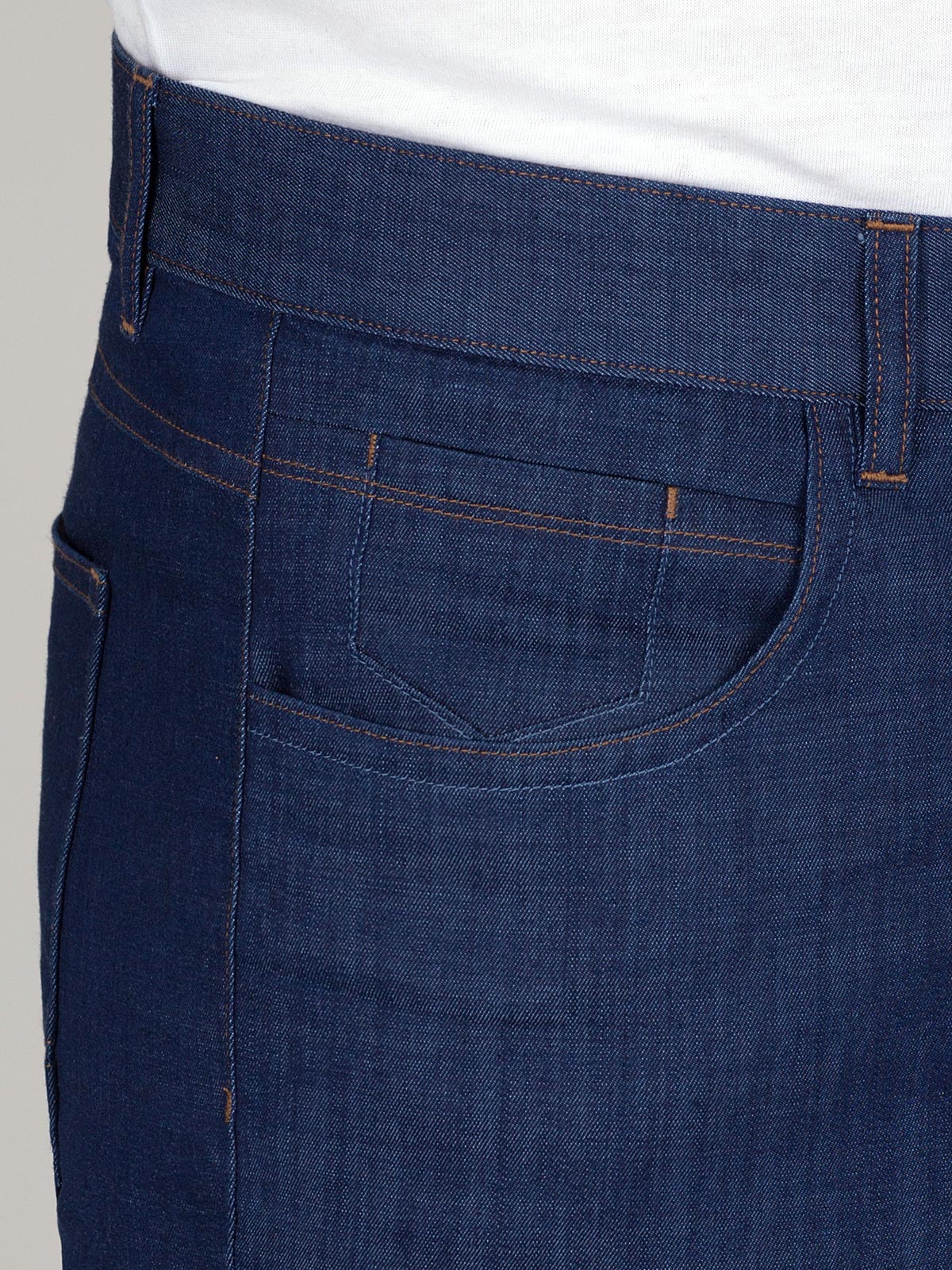 Medium blue plain jeans - 62121 € 27.56 img3