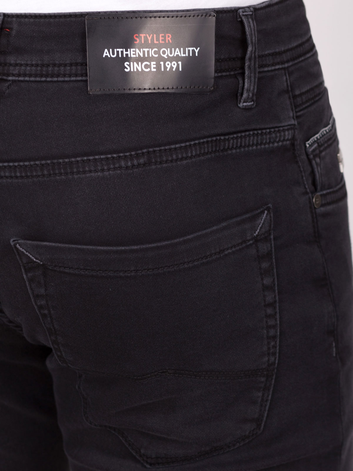 Black slim fit jeans - 62157 € 78.18 img4