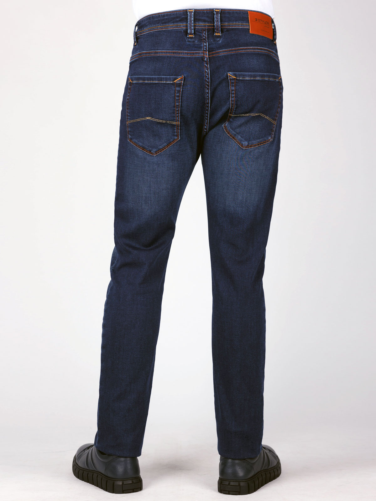 Jeans in dark blue color - 62164 € 61.30 img3