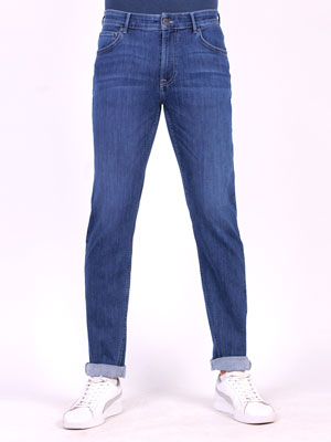 Mens blue jeans with trit effect-62168-€ 66.93
