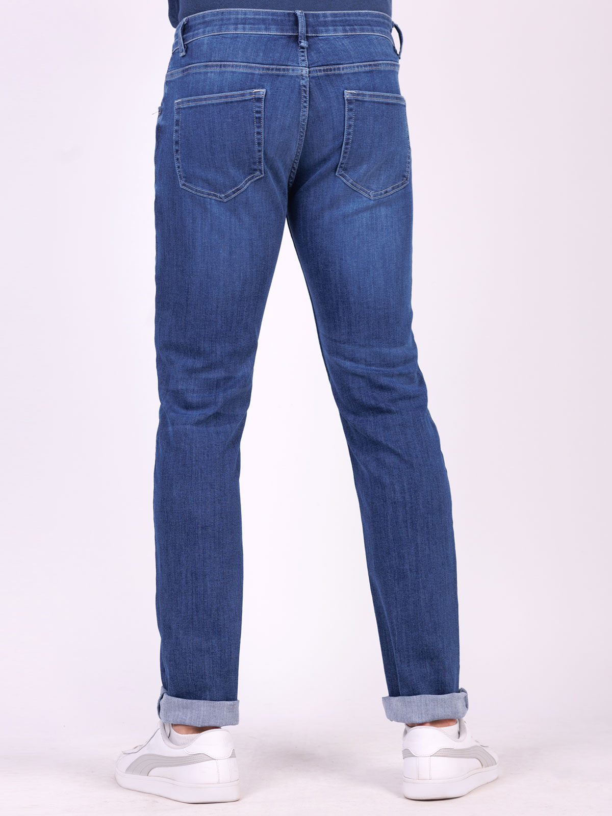 Mens blue jeans with trit effect - 62168 € 66.93 img2