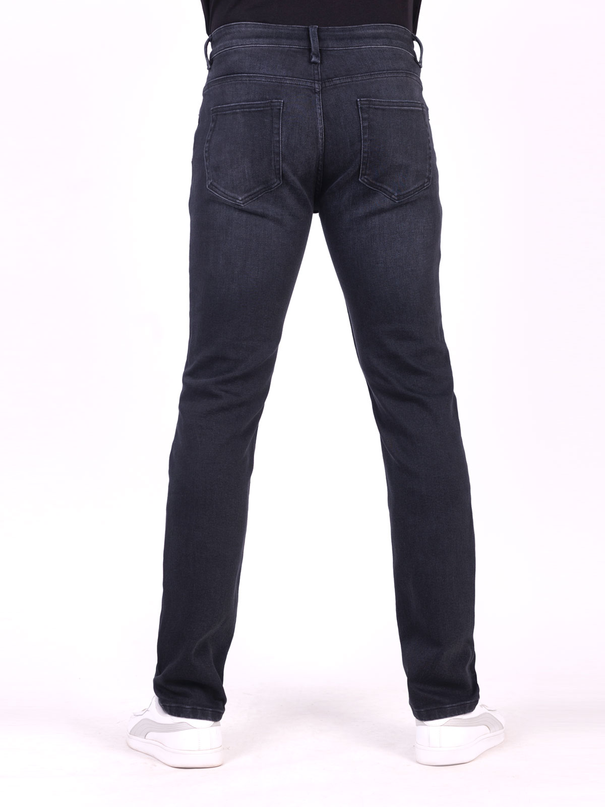 Mens black jeans with trit effect - 62169 € 66.93 img2