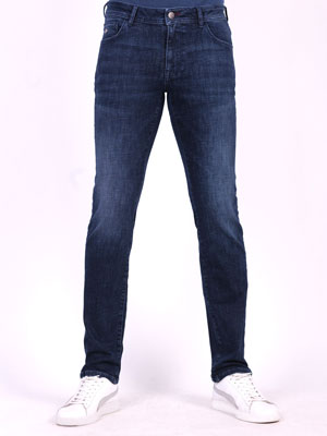 Blue jeans with a fitted silhouette-62170-€ 78.18