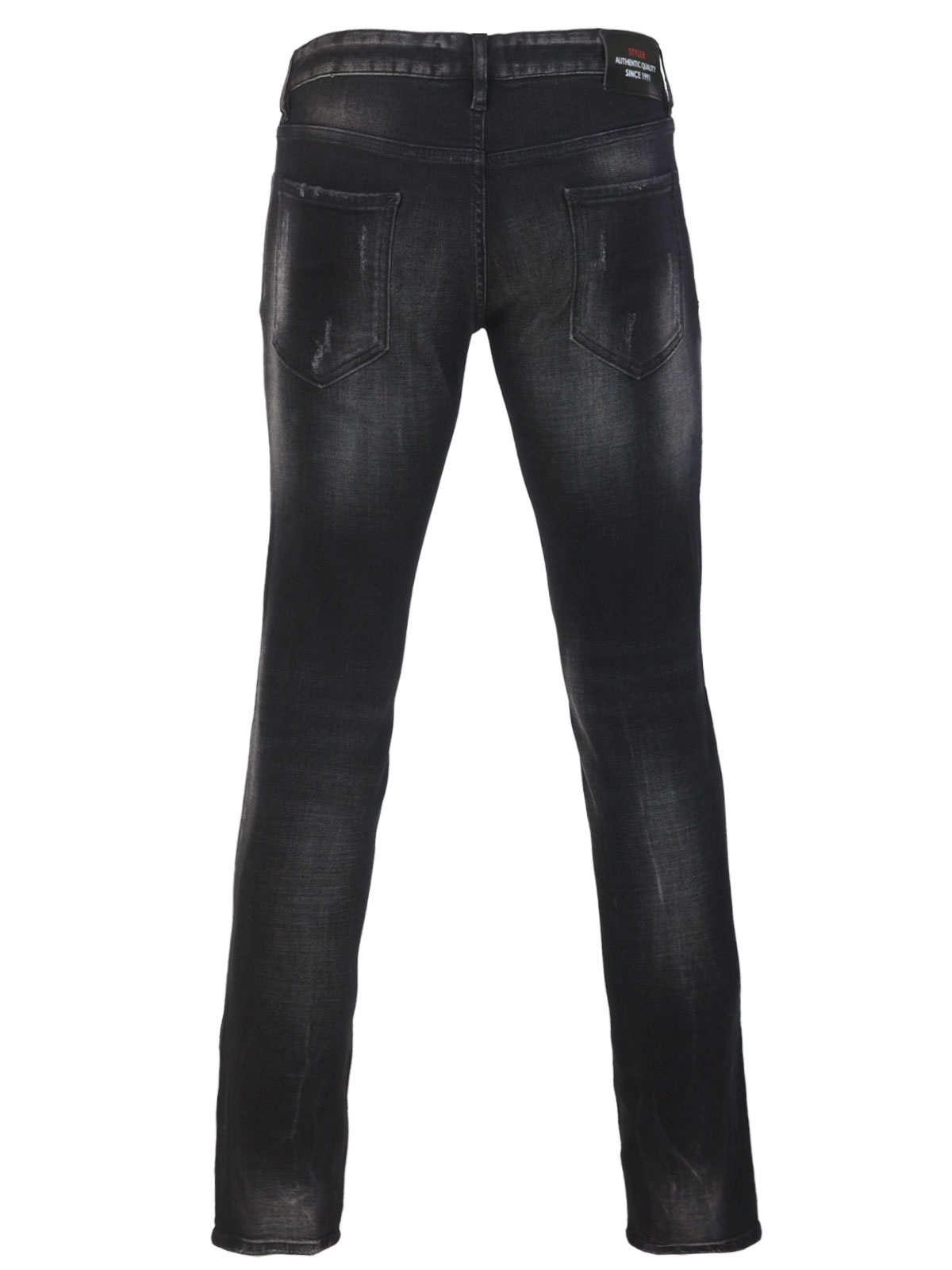Mens jeans in black with a ripped effect - 62175 € 78.18 img2