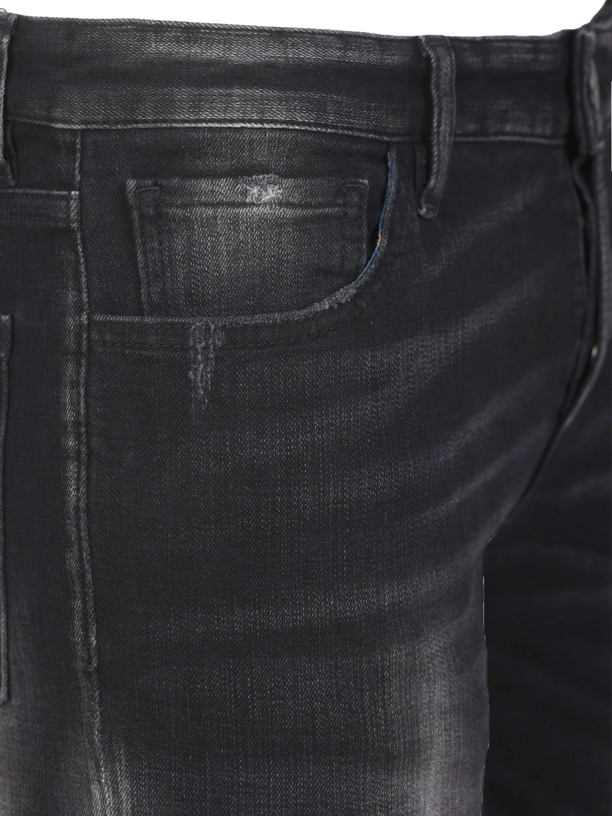 Mens jeans in black with a ripped effect - 62175 € 78.18 img3
