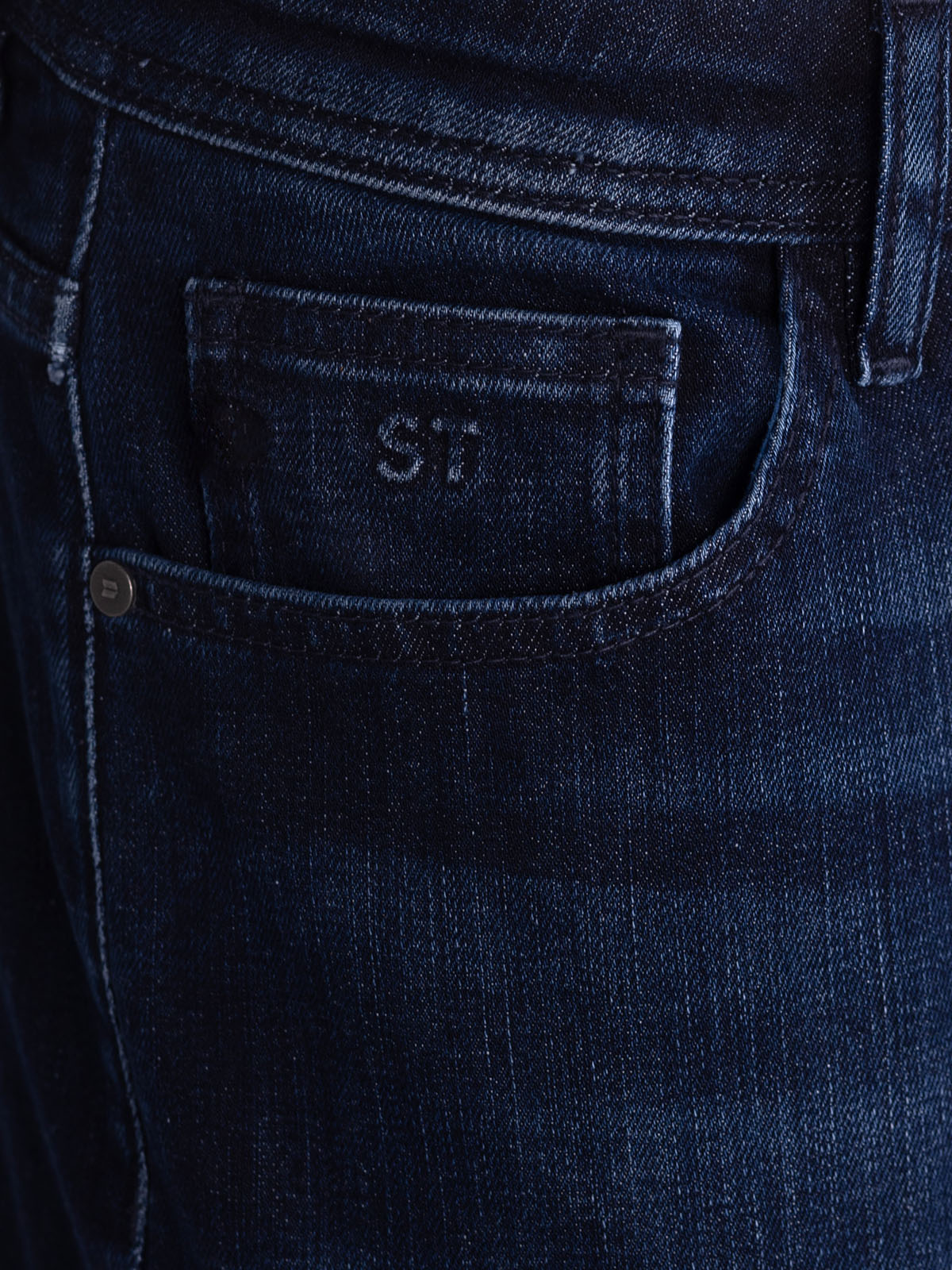 Slim fit jeans in dark blue denim - 62181 € 78.18 img2