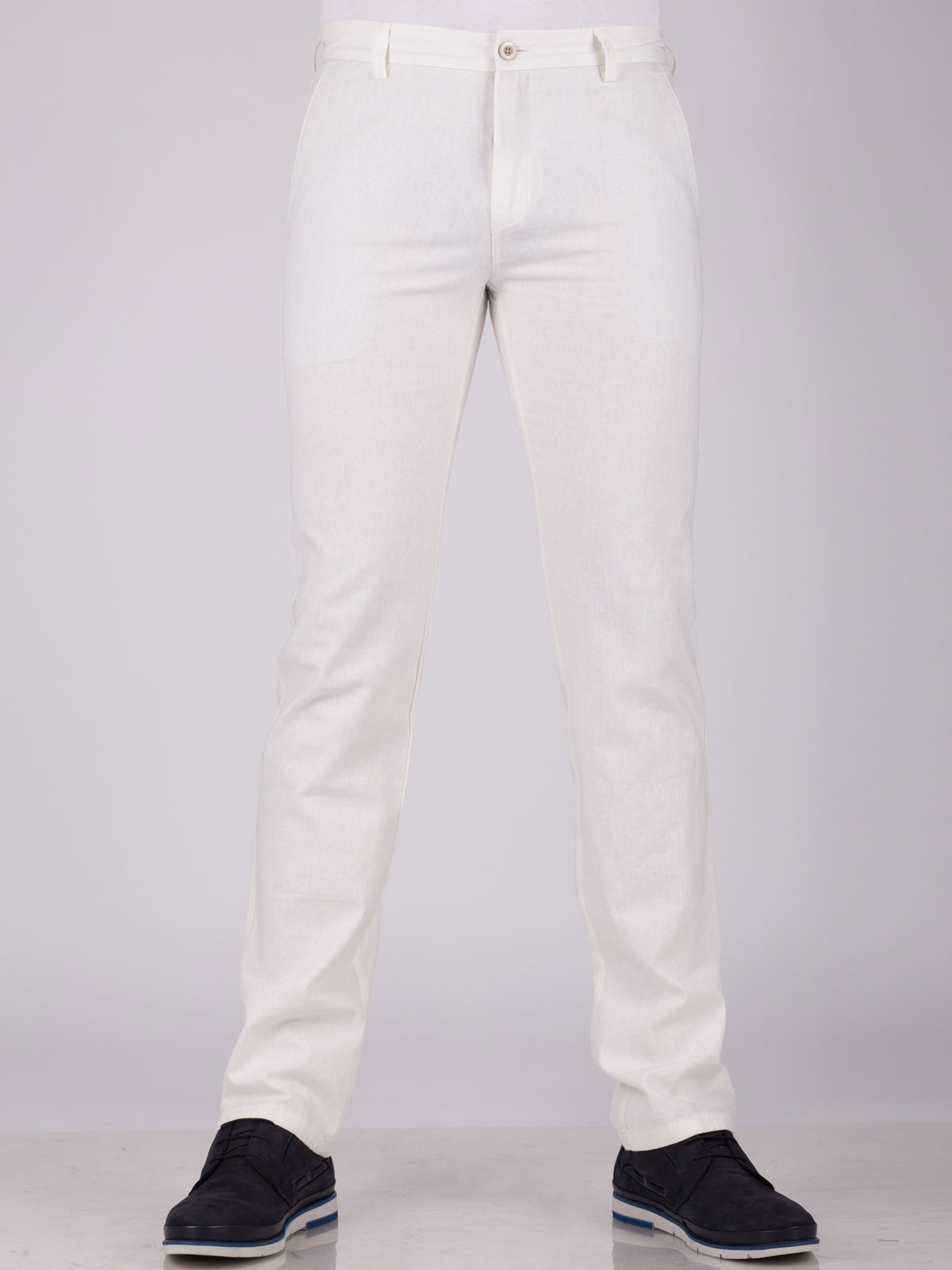 Pantaloni de in alb pentru bărbați - 63084 € 11.25 img1