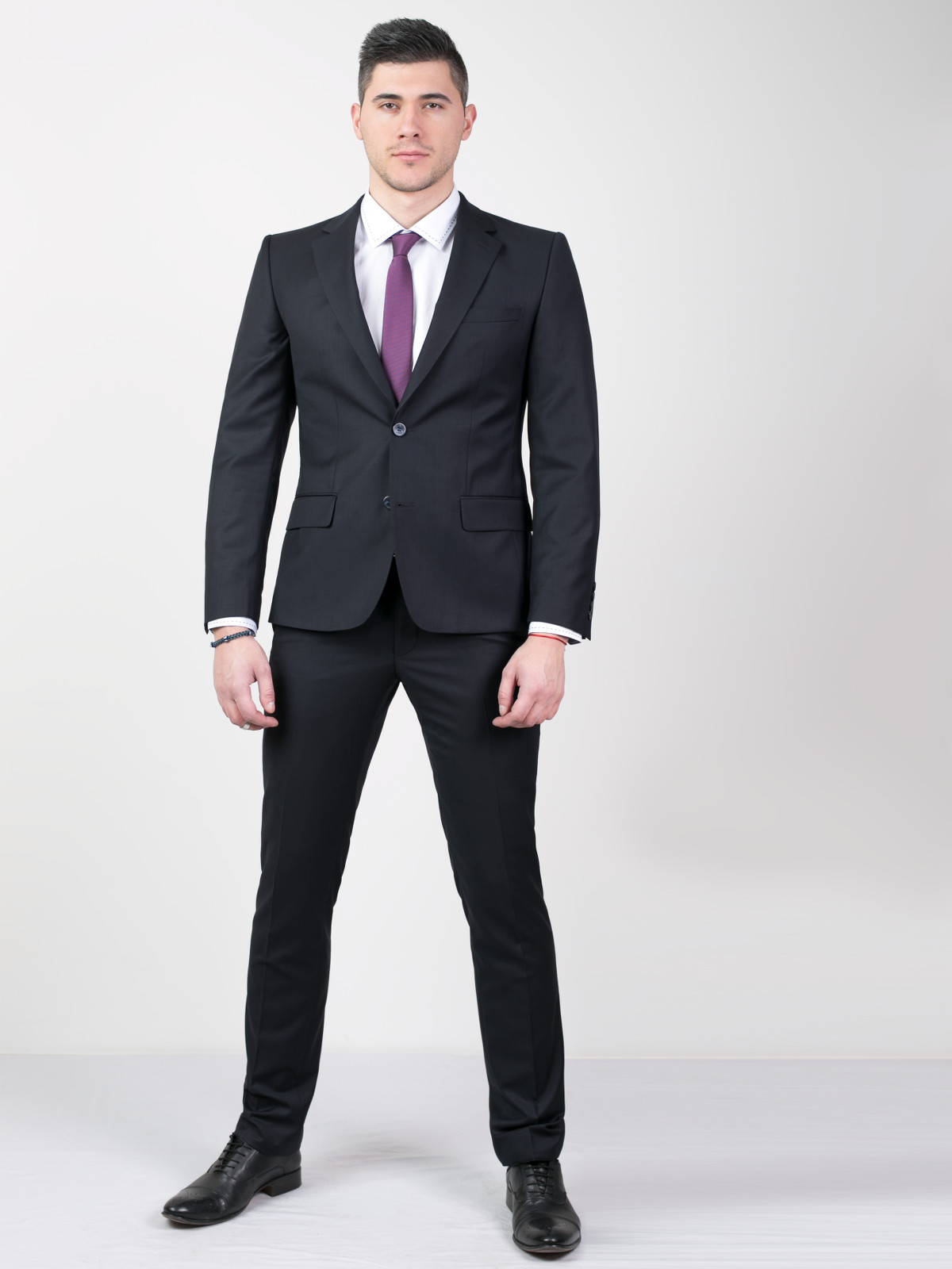 Pantaloni formali pentru bărbați în alba - 63119 € 30.93 img4