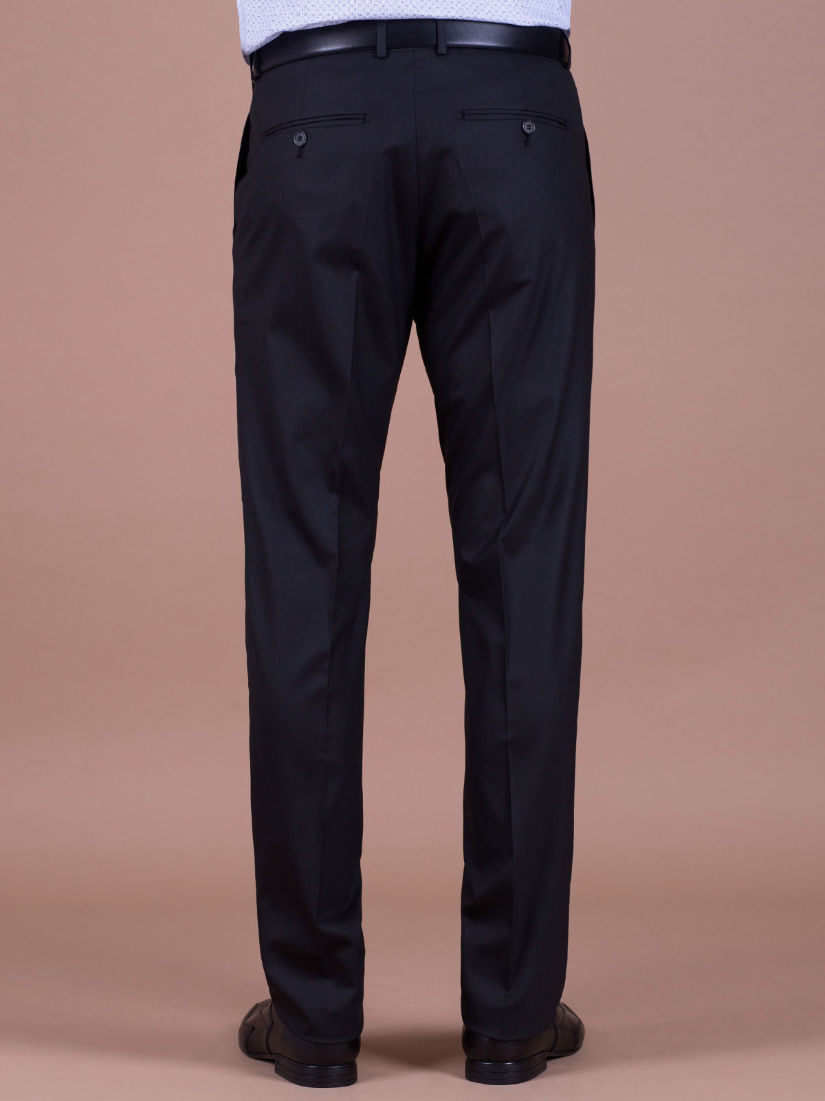 Pants in black cotton and viscose - 63184 € 30.93 img2