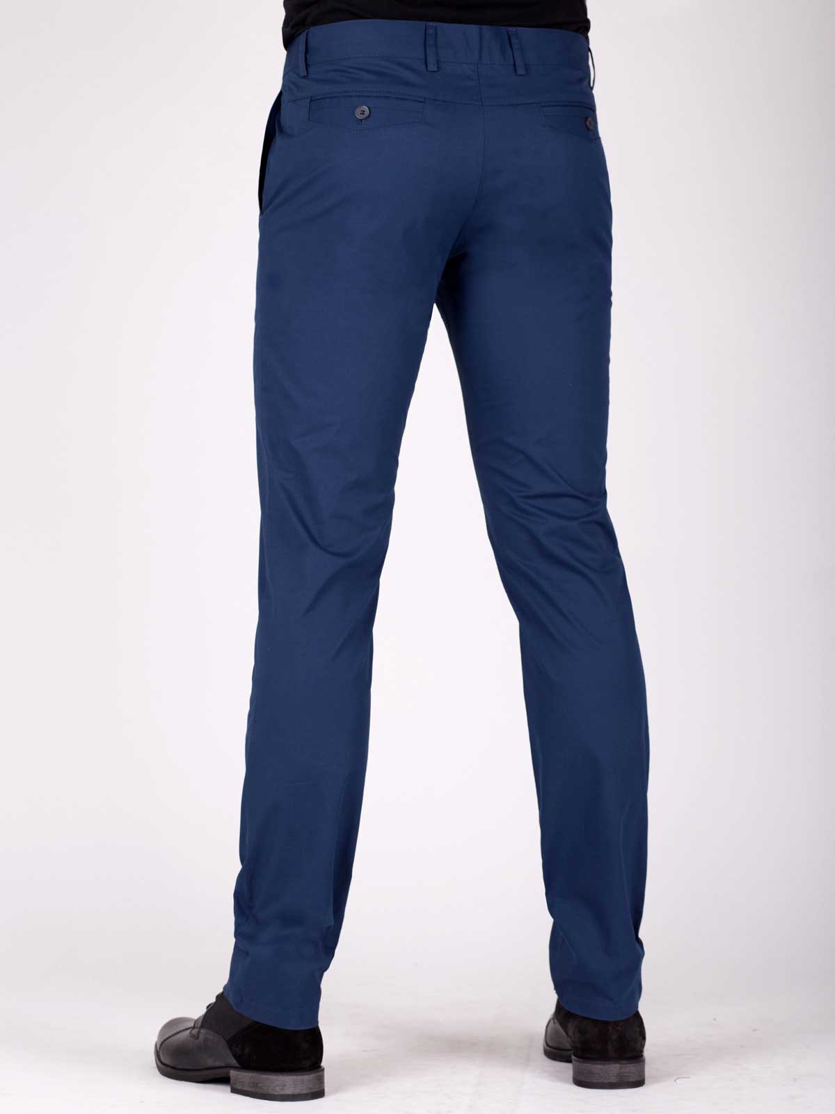 Εφαρμοσμένο παντελόνι σε μπλε χρώμα - 63188 € 16.31 img2