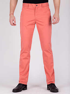 Pantaloni de culoare siluetă dreaptă - 63193 - € 11.25