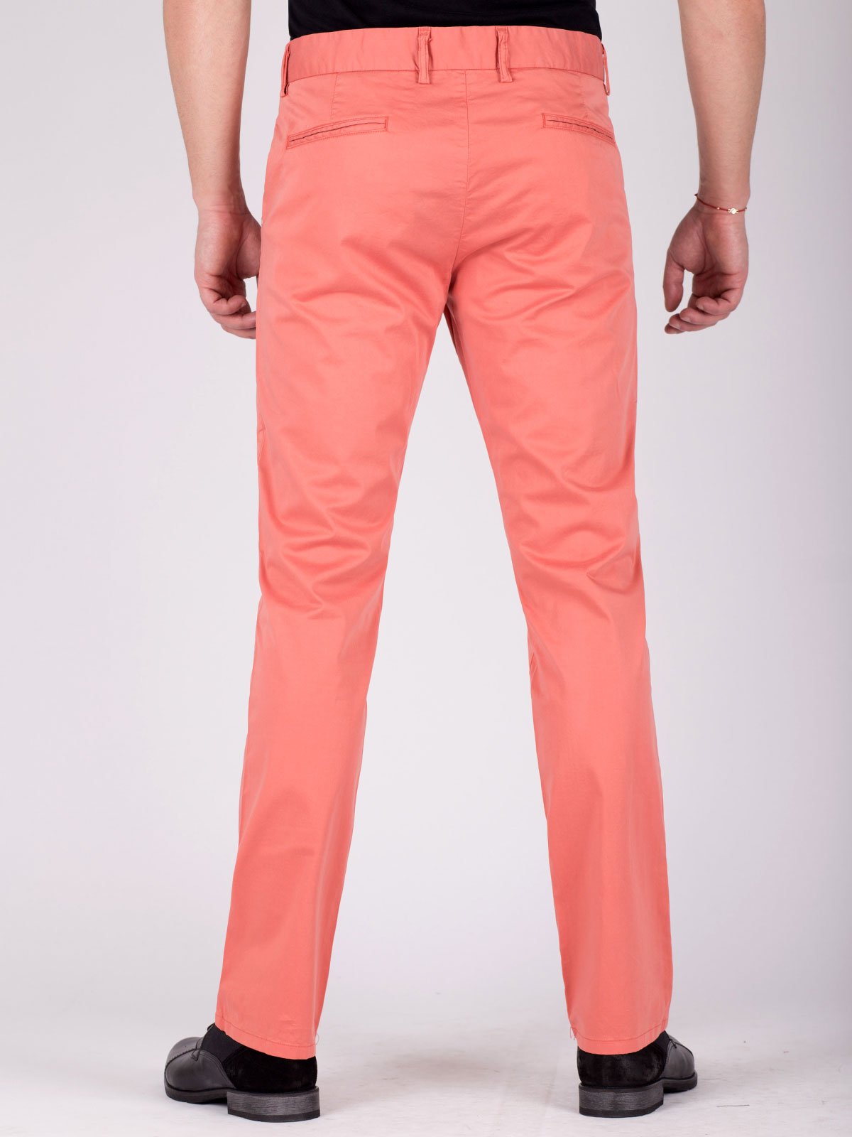 Pantaloni de culoare siluetă dreaptă - 63193 € 11.25 img2
