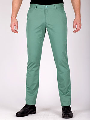 Pantaloni verde deschis - 63195 - € 11.25