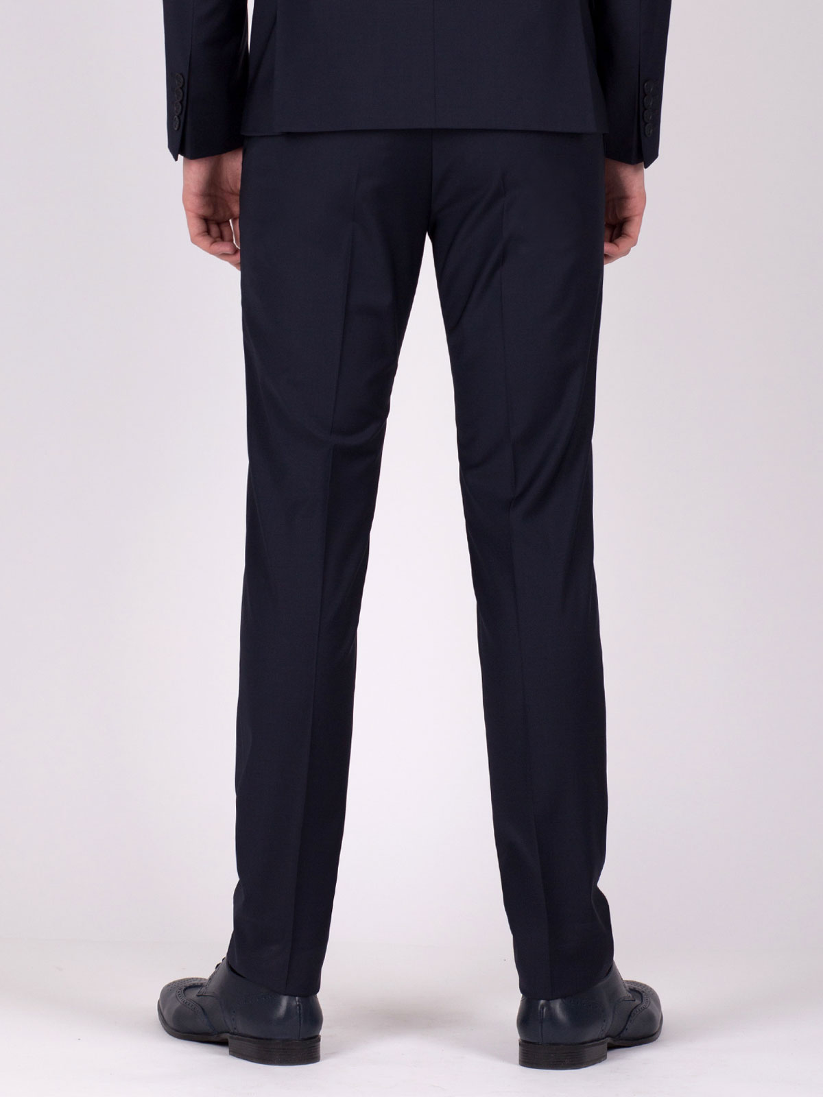 Dark blue classic trousers - 63205 € 30.93 img2