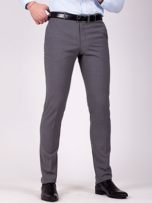 Pantaloni gri eleganti - 63206 - € 30.93