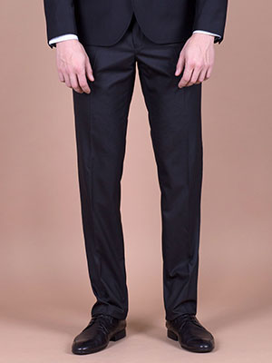 Pantaloni negri pentru bărbați - 63223 - € 52.87