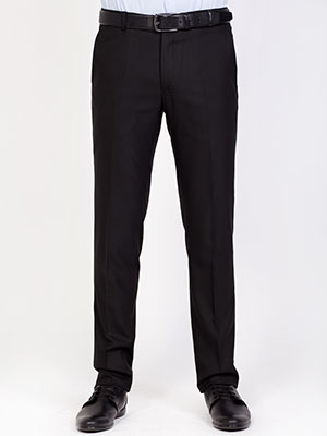Pantaloni clasici în negru - 63241 - € 24.75