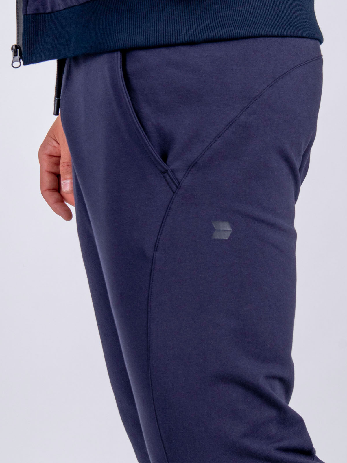 Pantaloni sport de culoare albastru înc - 63257 € 16.31 img4