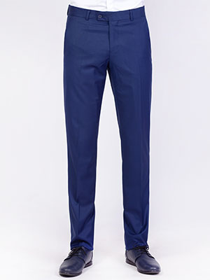 Κλασικό παντελόνι σε μπλε χρώμα - 63330 - € 60.74