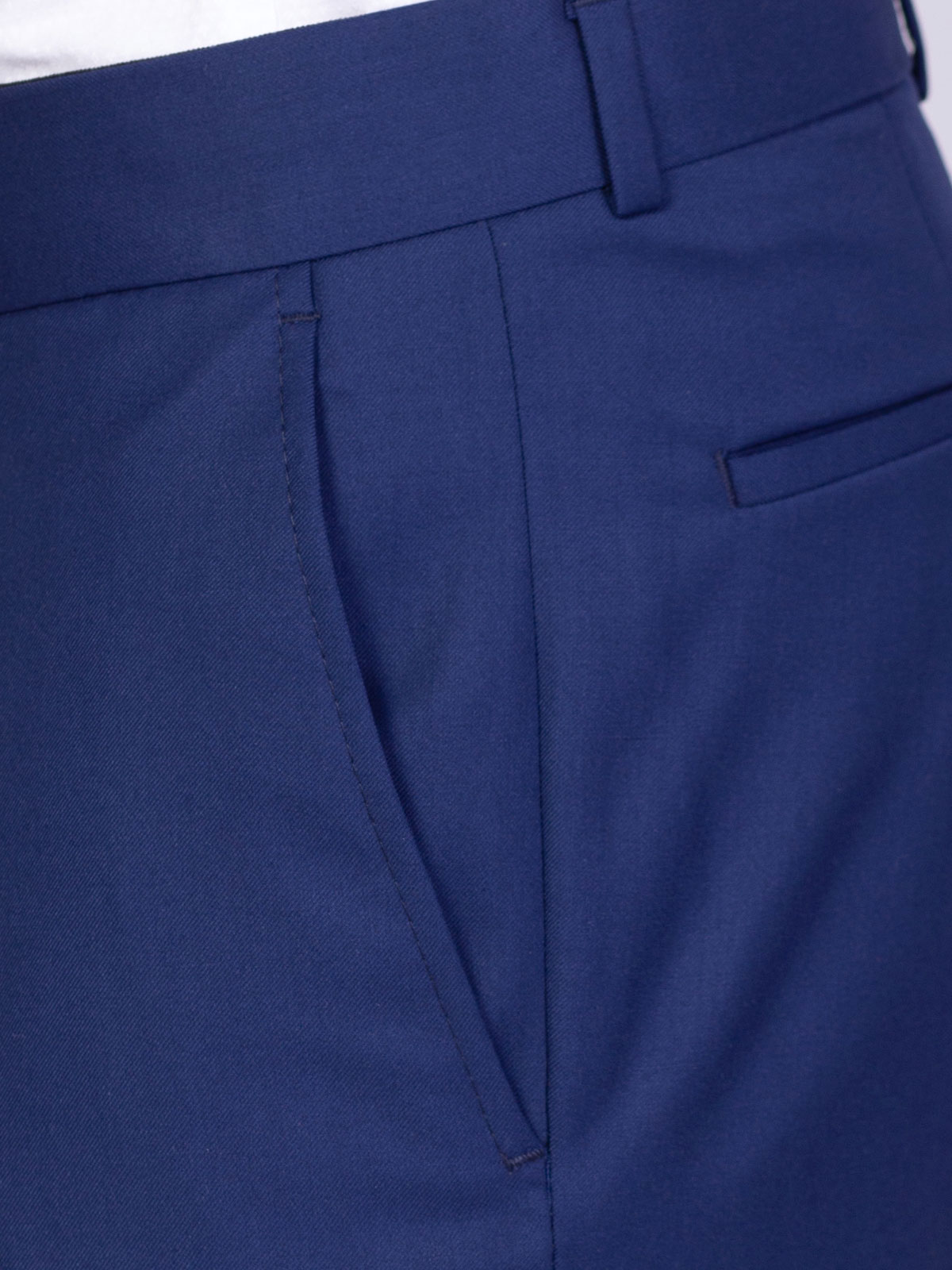 Κλασικό παντελόνι σε μπλε χρώμα - 63330 € 60.74 img3