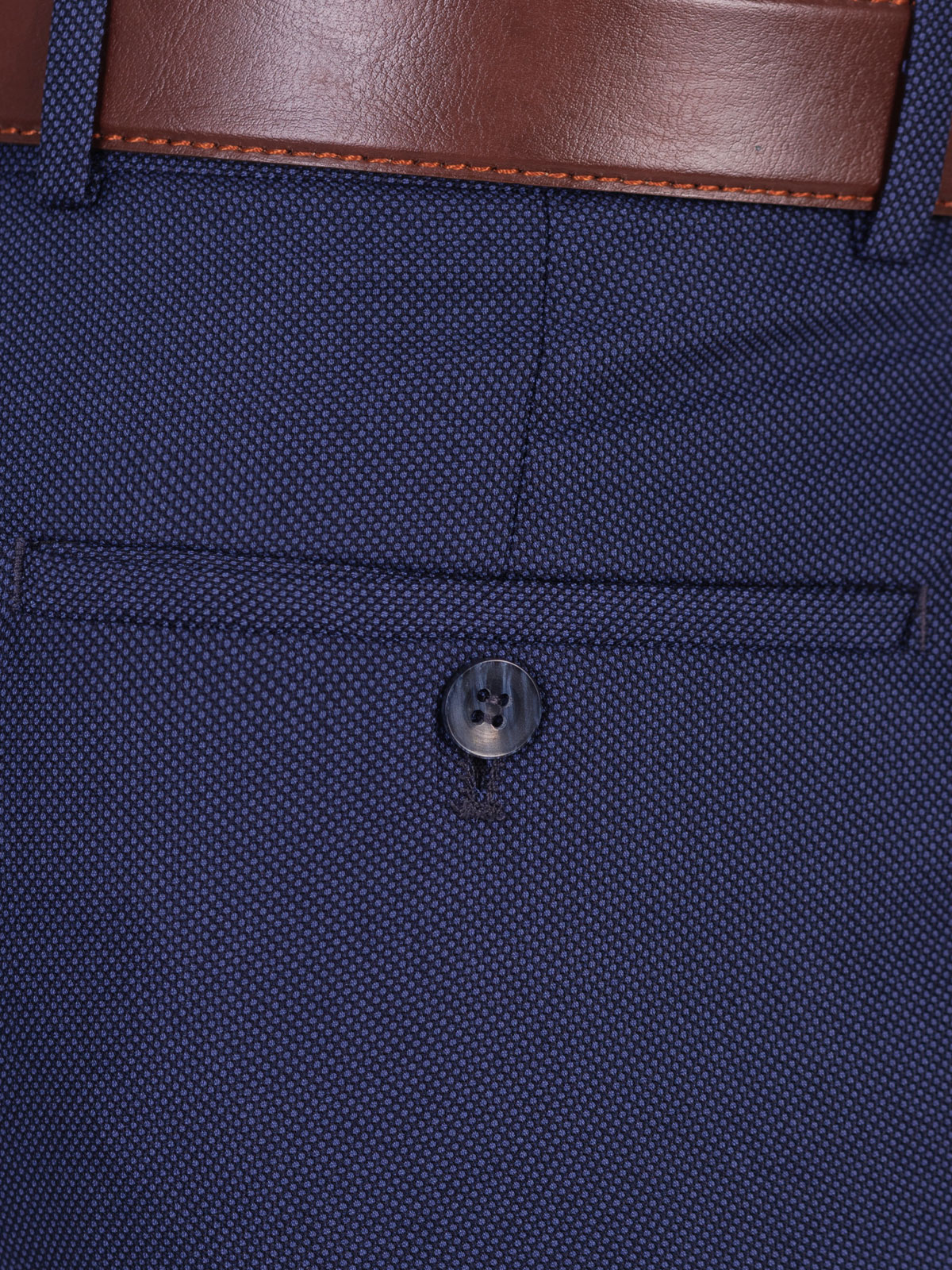 Pantaloni eleganti albastru inchis - 63336 € 62.99 img3