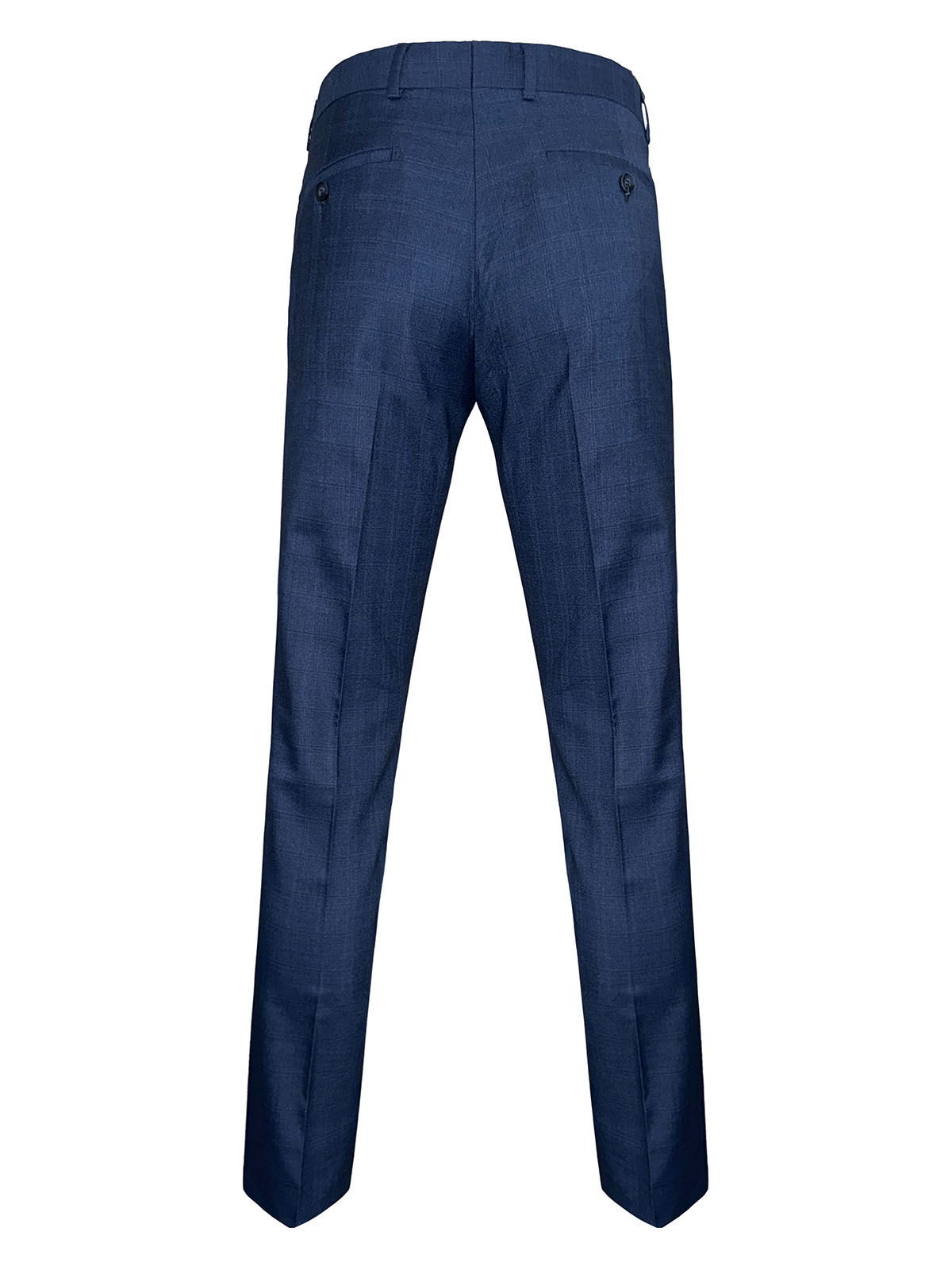 Classic dark blue checked trousers - 63347 59.00 € img2
