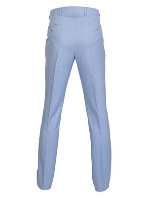 Mens trousers in sky blue melange - 63678 € 62.99 img2