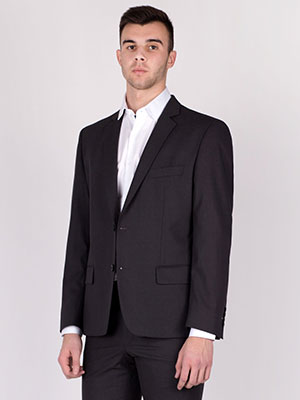Jacheta eleganta din grafit - 64060 - € 101.24