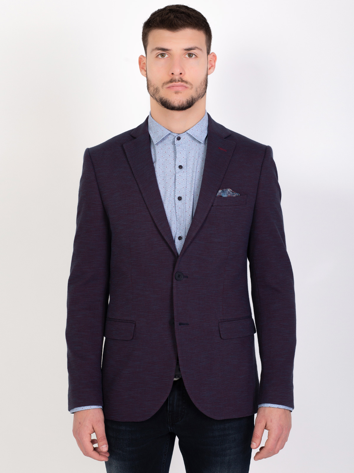 Jacheta albastru si violet - 64098 € 61.30 img2