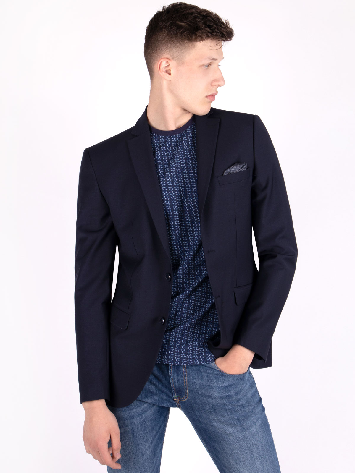 Elegant jacket with wool - 64101 € 61.30 img3