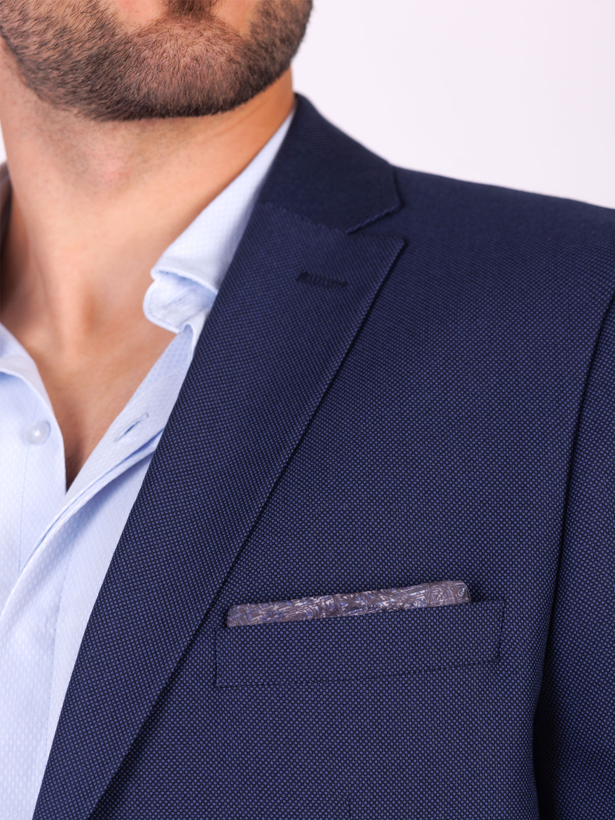 Jachetă formală în bleumarin - 64123 € 149.60 img2