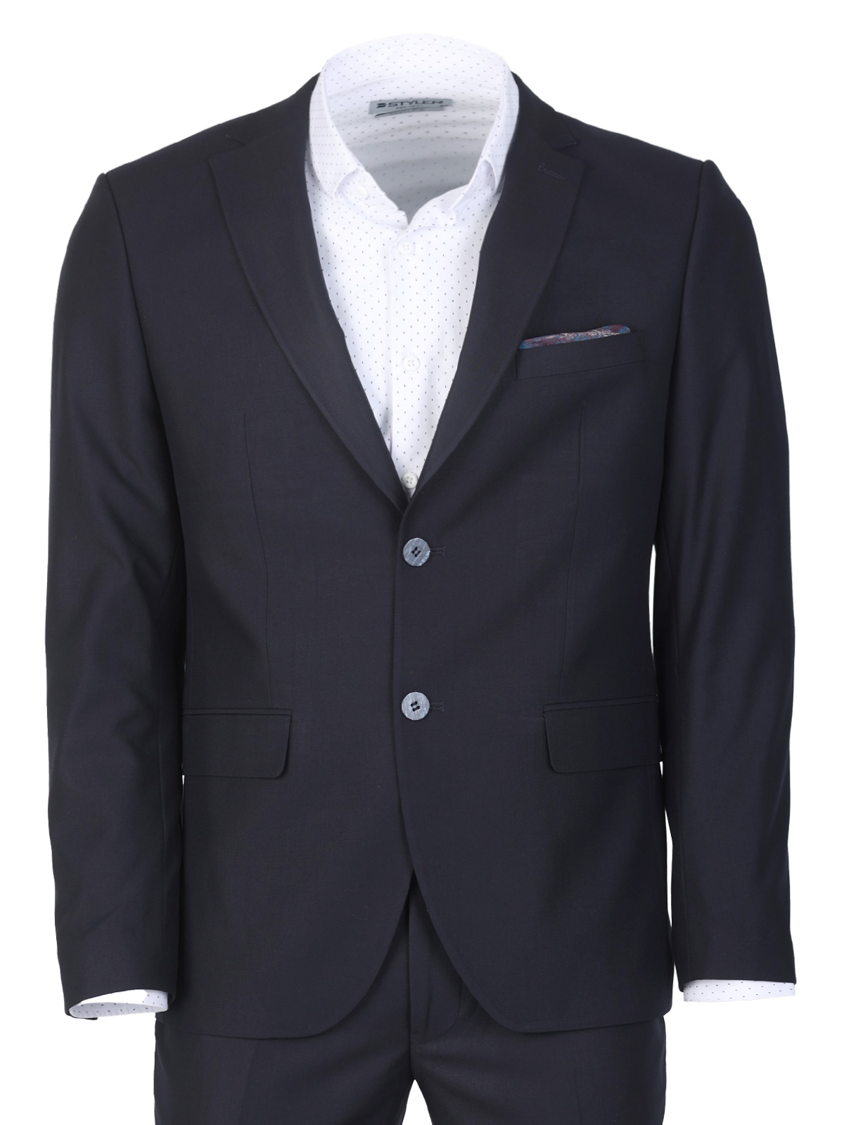 Blazer elegant în albastru închis - 64132 € 138.36 img1