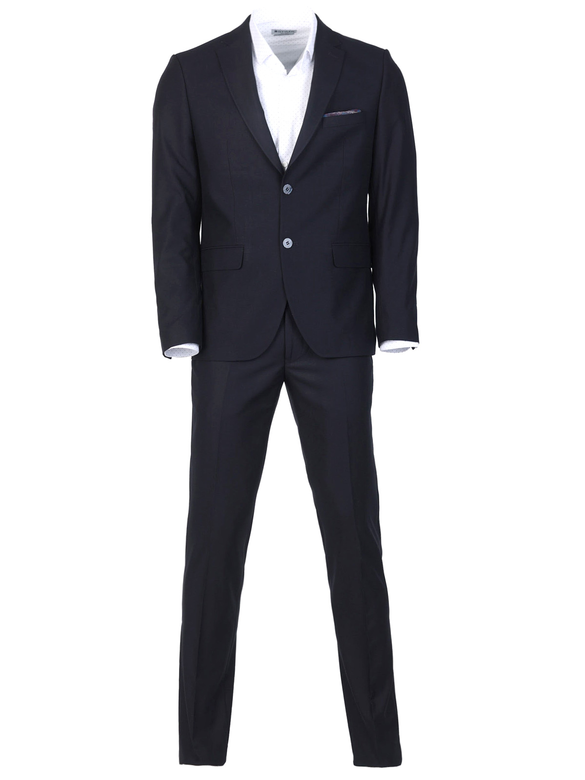 Jacheta eleganta de culoare albastru inc - 64132 € 138.36 img4
