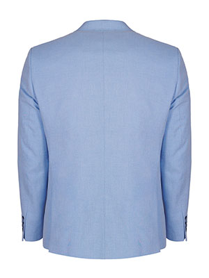 Mens jacket in sky blue melange - 64136 € 158.60 img2
