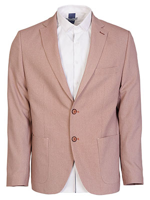 Mens jacket in beige melange-64138-€ 158.60