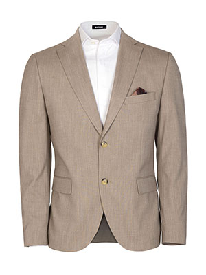 Mens beige blazer - 64142 - 149.00 €