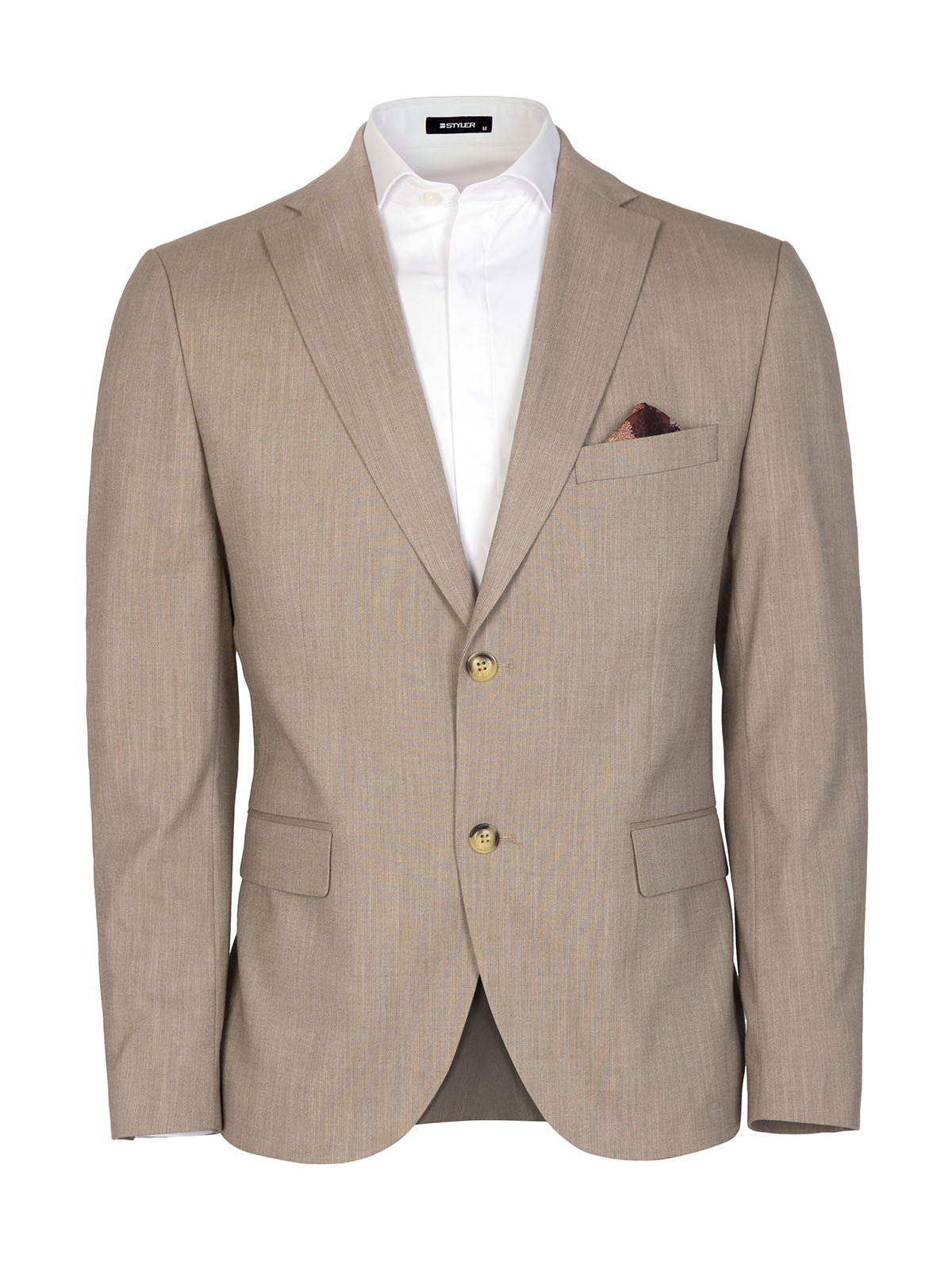 Mens beige blazer - 64142 149.00 € img1