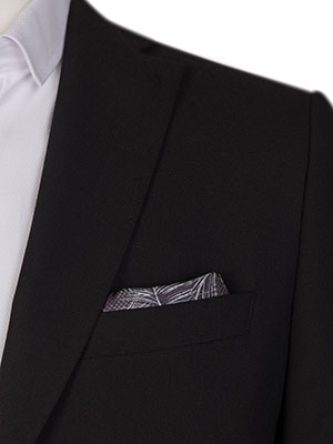 Mens elegant black blazer - 64145 149.00 € img3