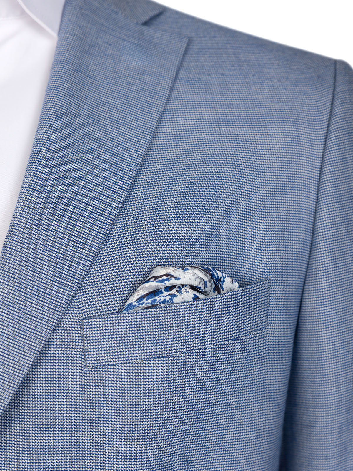 Mens blue pepita blazer - 64146 149.00 € img3
