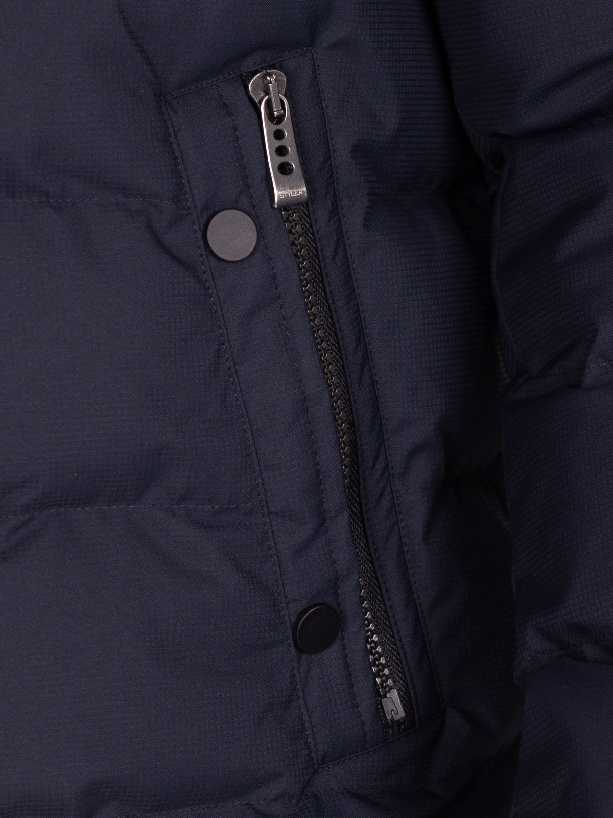 Navy blue double pocket jacket - 65115 € 132.73 img3