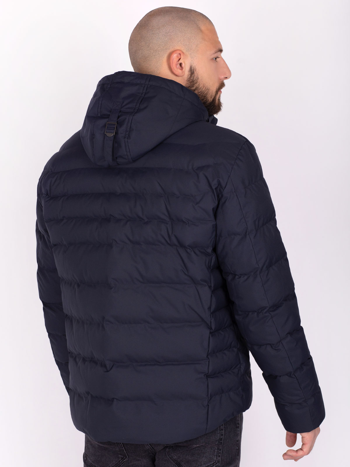 Navy blue double pocket jacket - 65115 € 132.73 img4