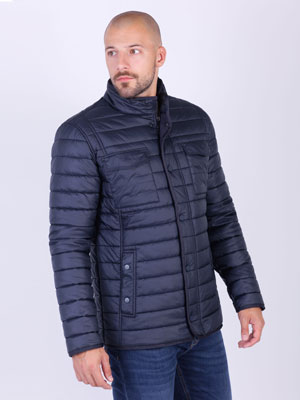 Mens winter jacket in blue - 65120 - € 104.61