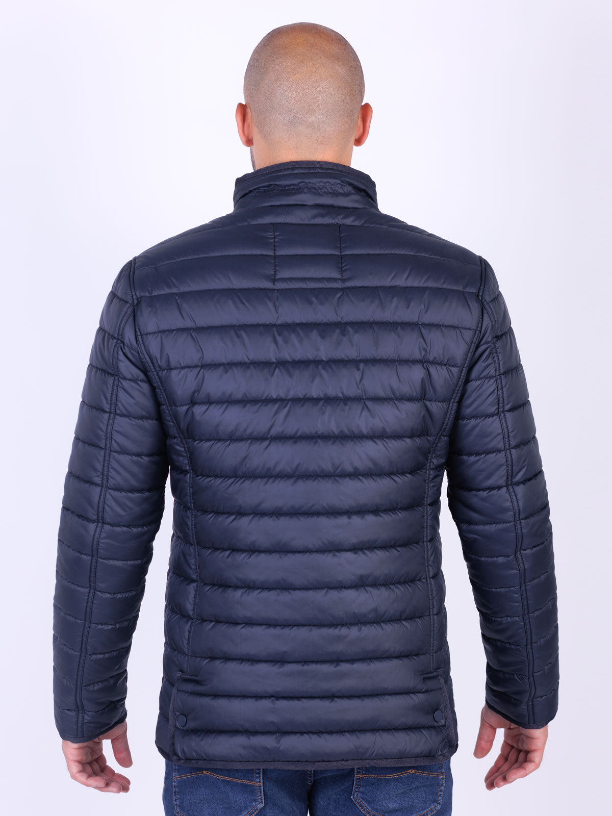 Mens winter jacket in blue - 65120 € 104.61 img2
