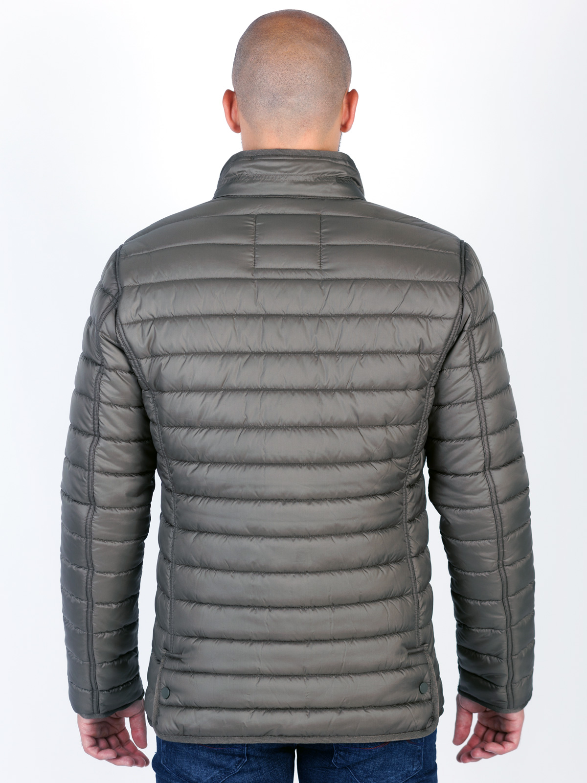 Jachetă de iarnă kaki pentru bărbați - 65121 € 104.61 img4