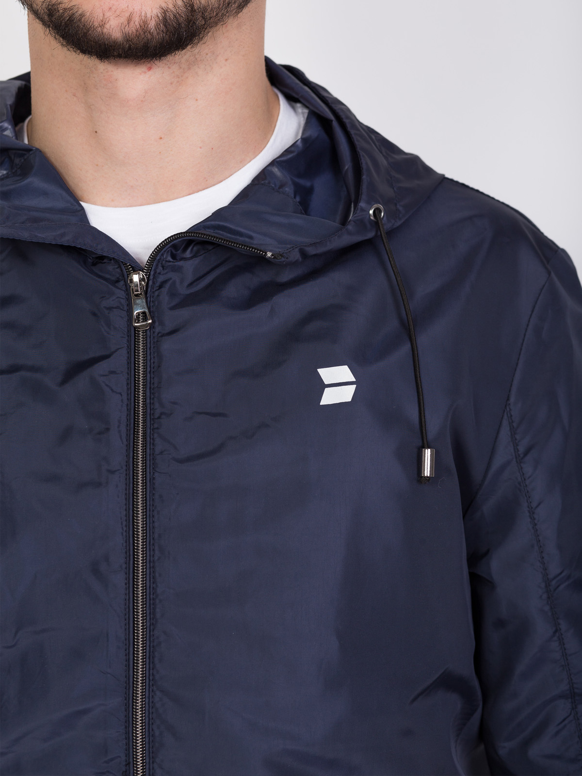 Sports mens jacket with hood blue - 66024 € 55.68 img3