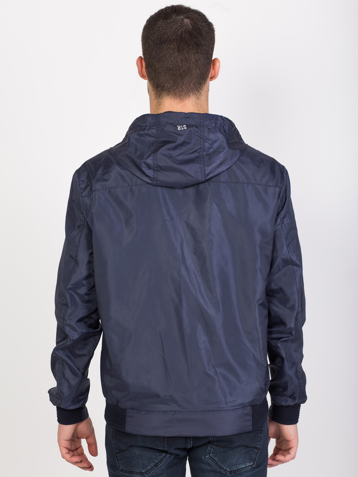 Sports mens jacket with hood blue - 66024 € 55.68 img4