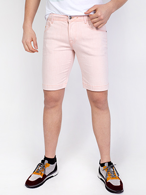 Τζιν παντελόνι σε απαλό ροζ - 67066 - € 52.87