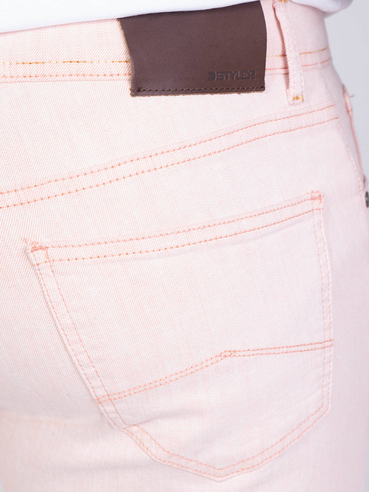 Τζιν παντελόνι σε απαλό ροζ - 67066 € 52.87 img4